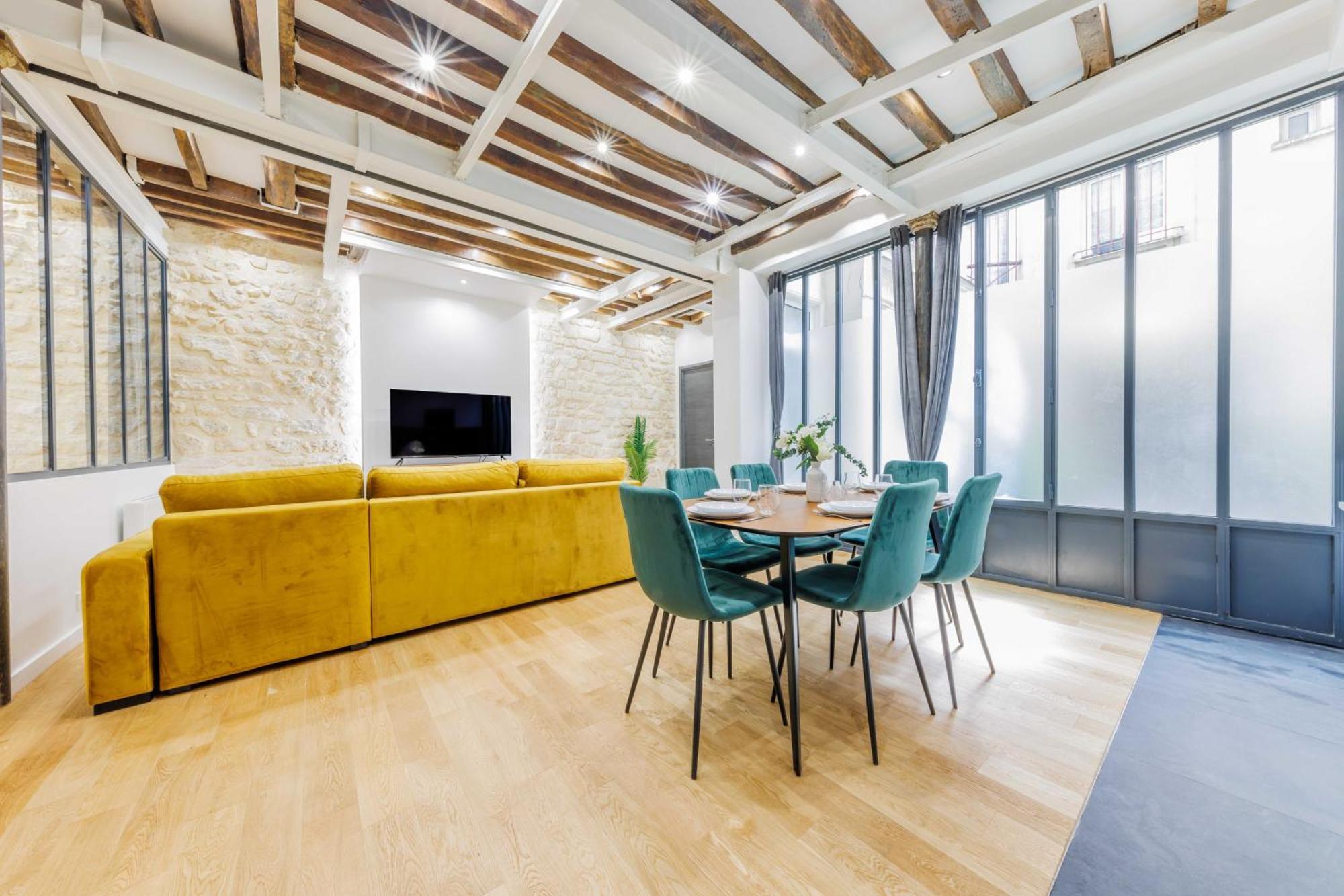 Appartamento Bridgestreet Le Marais - Les Halles - Republique *